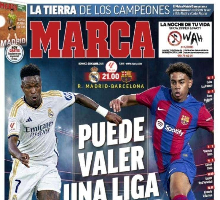 Marca: "Puede valer una Liga"