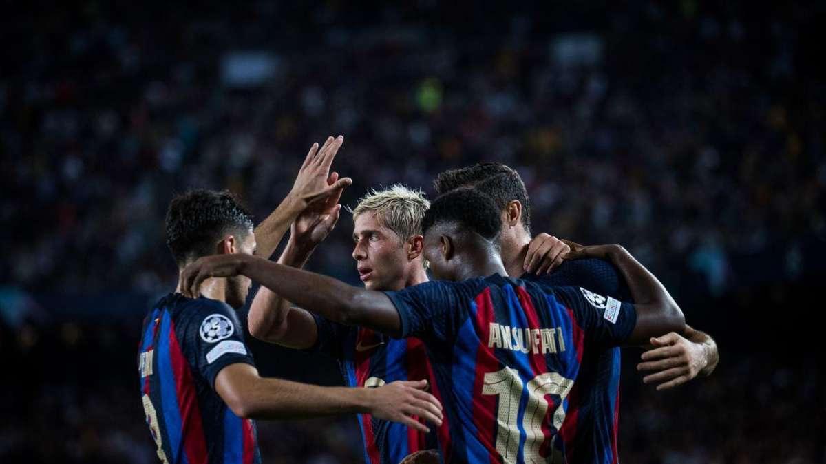 Barcelona - Viktoria Plzen: 5-1 (Kessie, Lewandowski x3, Sýkora, Ferran)