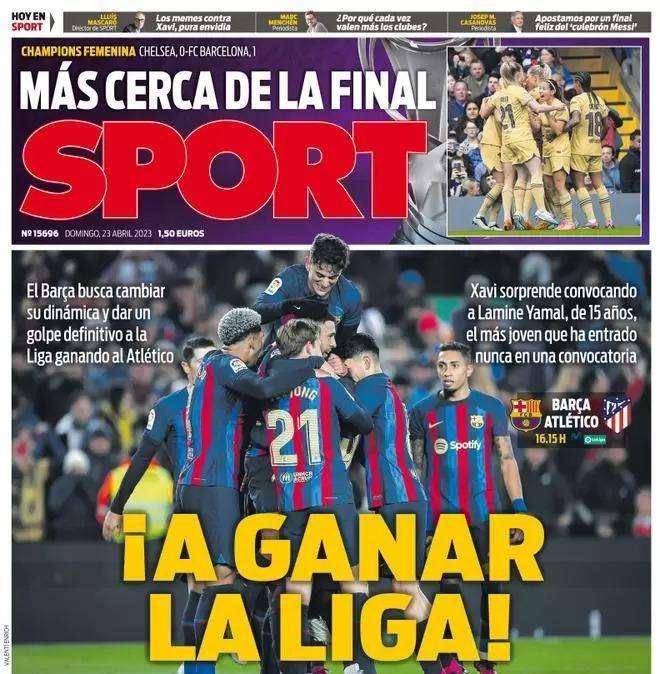Sport: "A ganar la Liga"