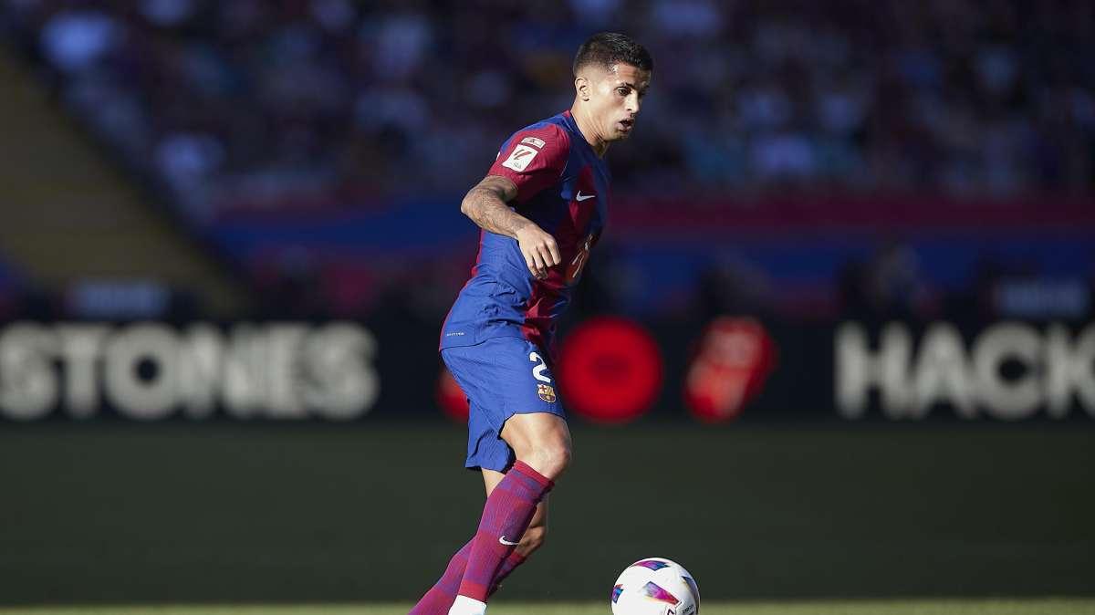 FC Barcelona, Joao Cancelo estará en la lista frente al Villarreal CF