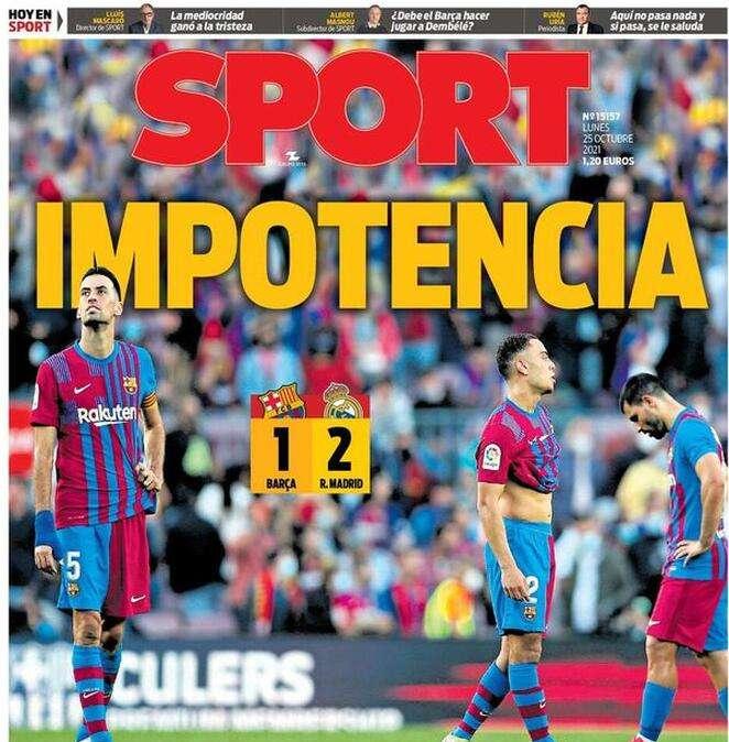 Sport: "Impotencia"