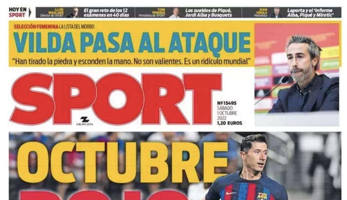 Sport;: "Octubre rojo"