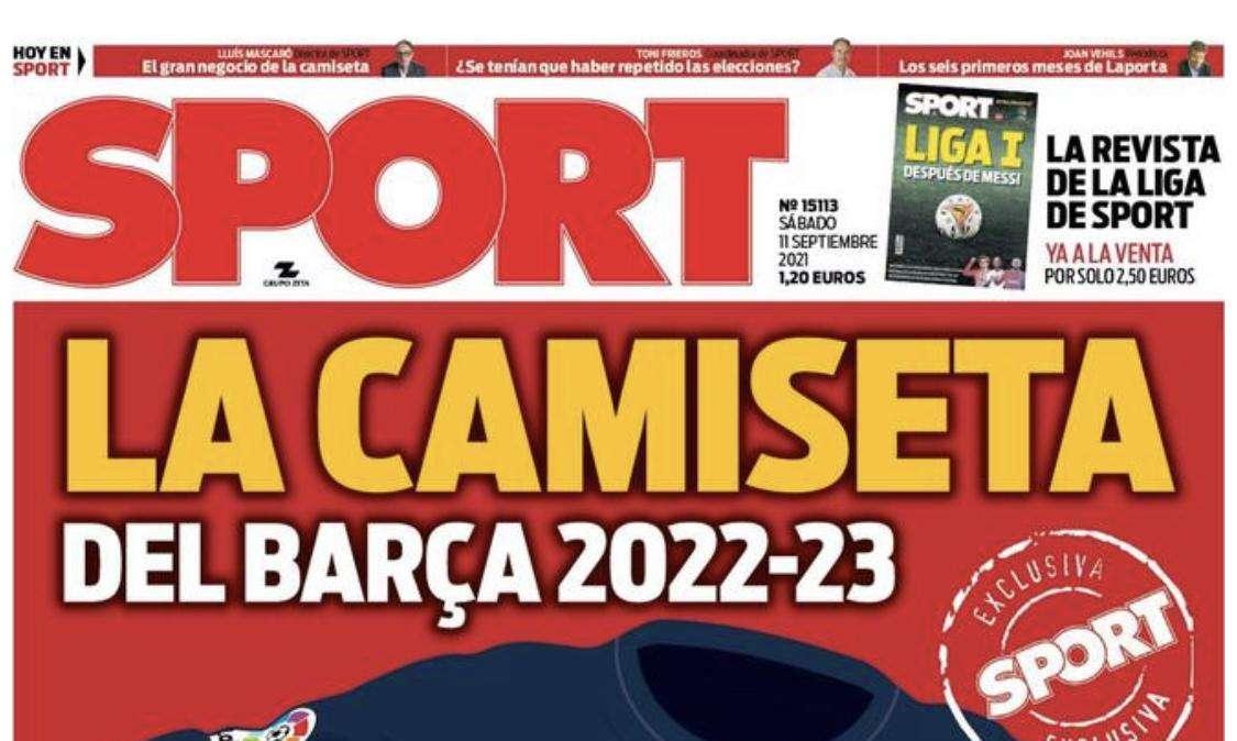 Sport: "La camiseta del Barça 2022-23"