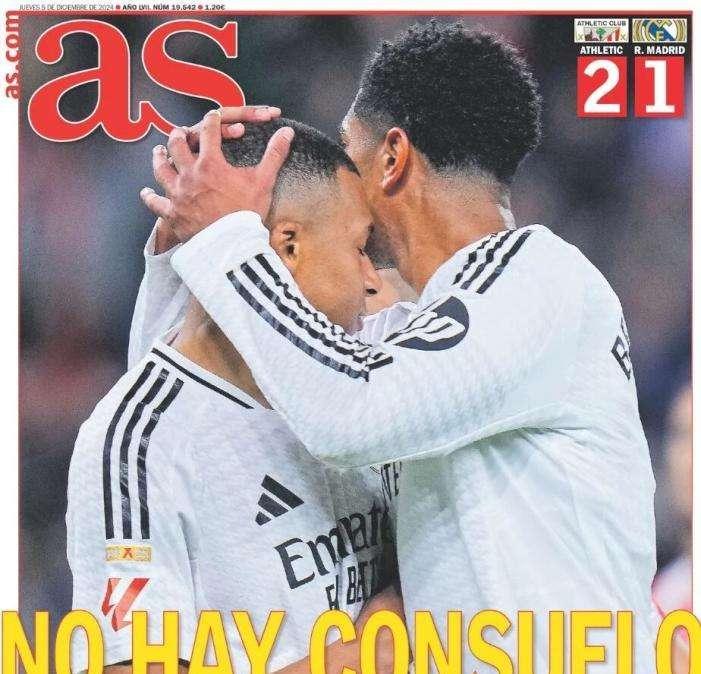 As: "No hay consuelo"