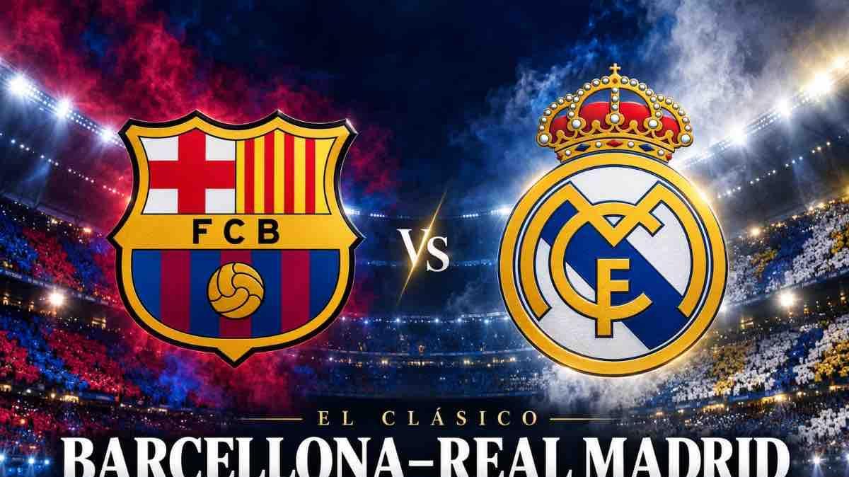 Barcelona-Real Madrid, ¡el Clásico que puede cambiar LaLiga! Alineaciones oficiales