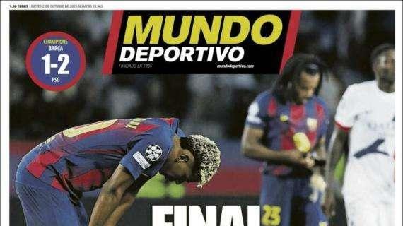 Mundo Deportivo: "Final cruel"