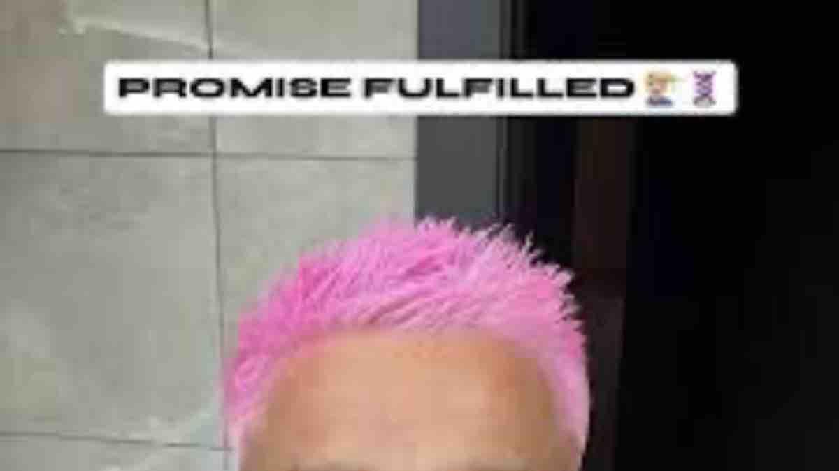 Gavi cumple su promesa más loca tras ganar el Mundial: su nuevo look rosa se hace viral
