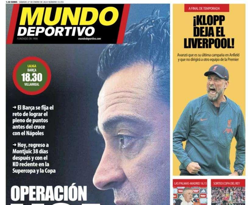 Mundo Deportivo: "Operación Liga"