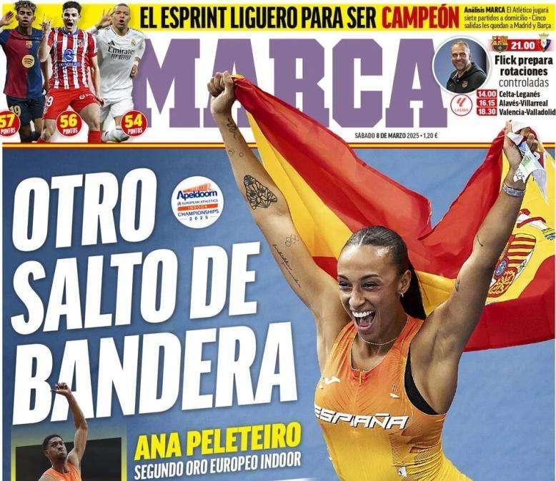 Marca: "El esprint liguero para ser campeón"