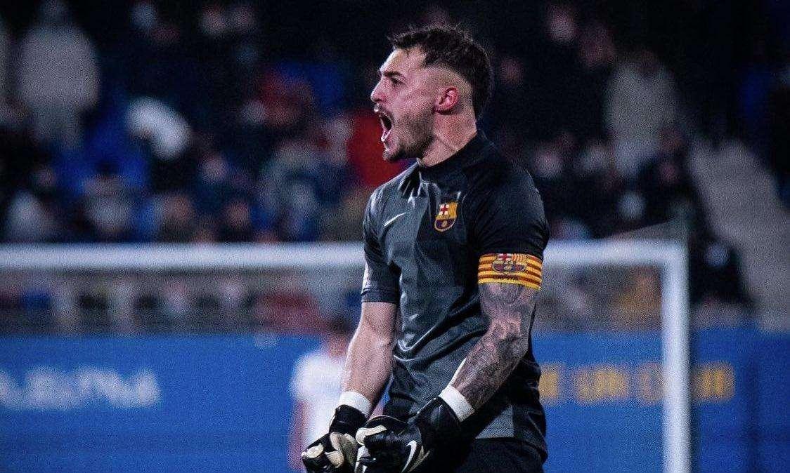 Arnau Tenas es el nuevo capitán del Barça Atlètic