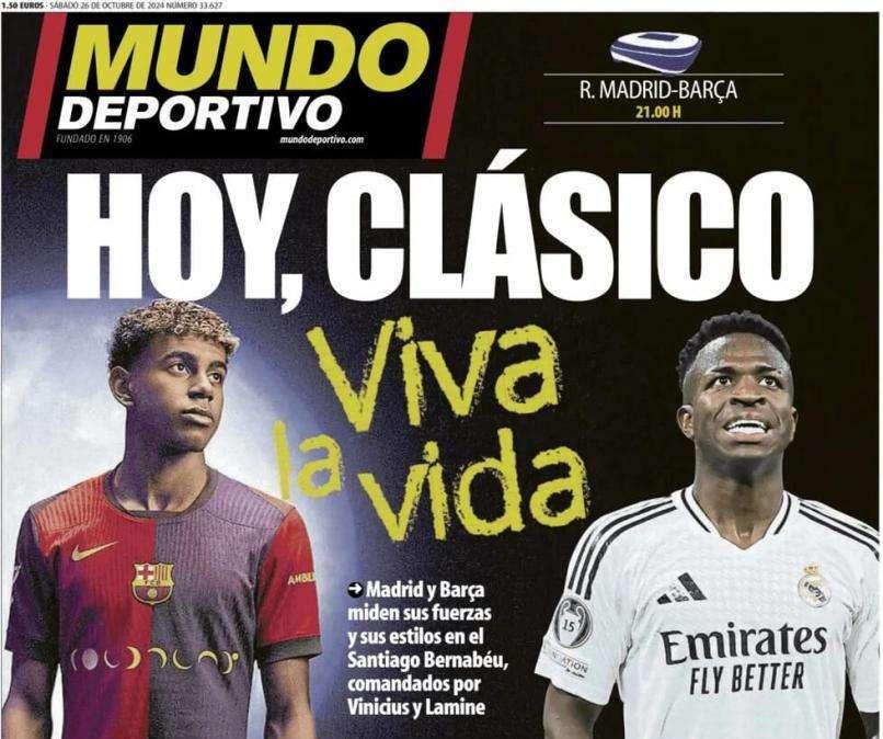 Mundo Deportivo: "Hoy, Clásico"