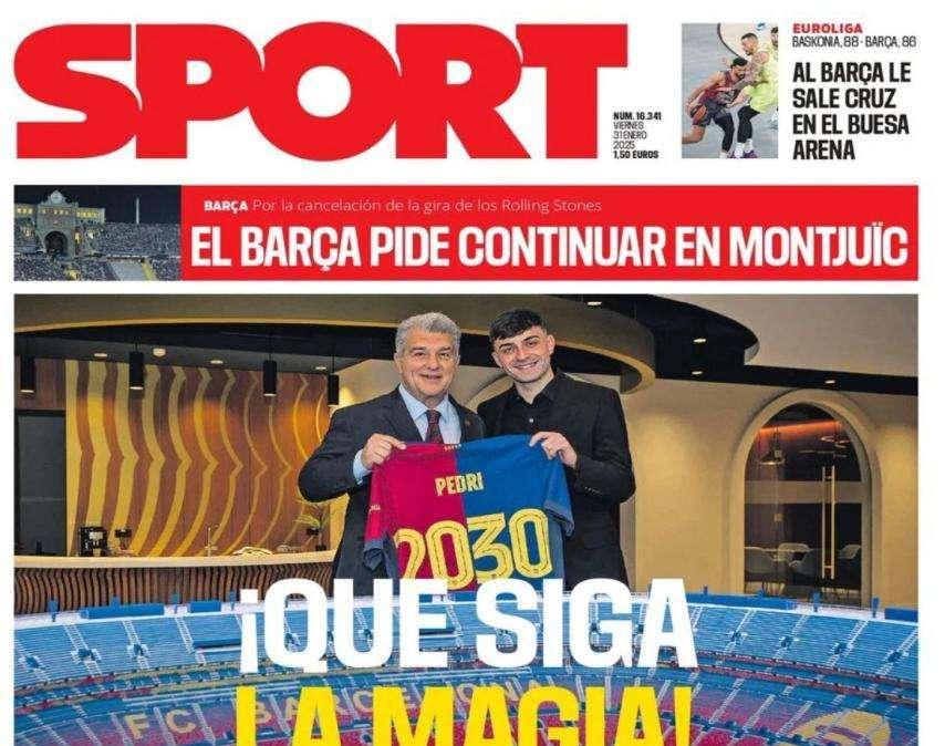 Sport: "Que siga la magia"