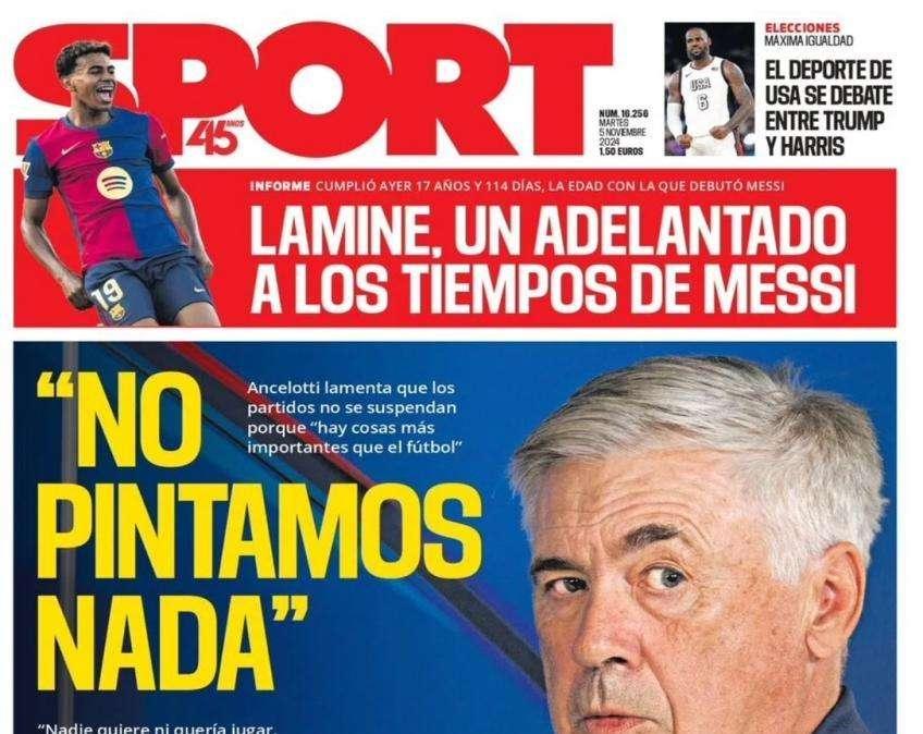 Sport: "No pintamos nada"