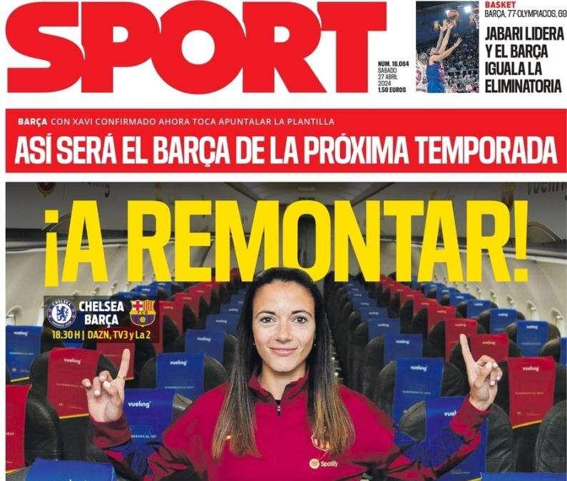 Sport: "A remontar"