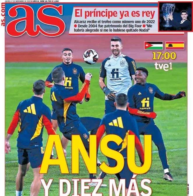 As: "Ansu y diez más"