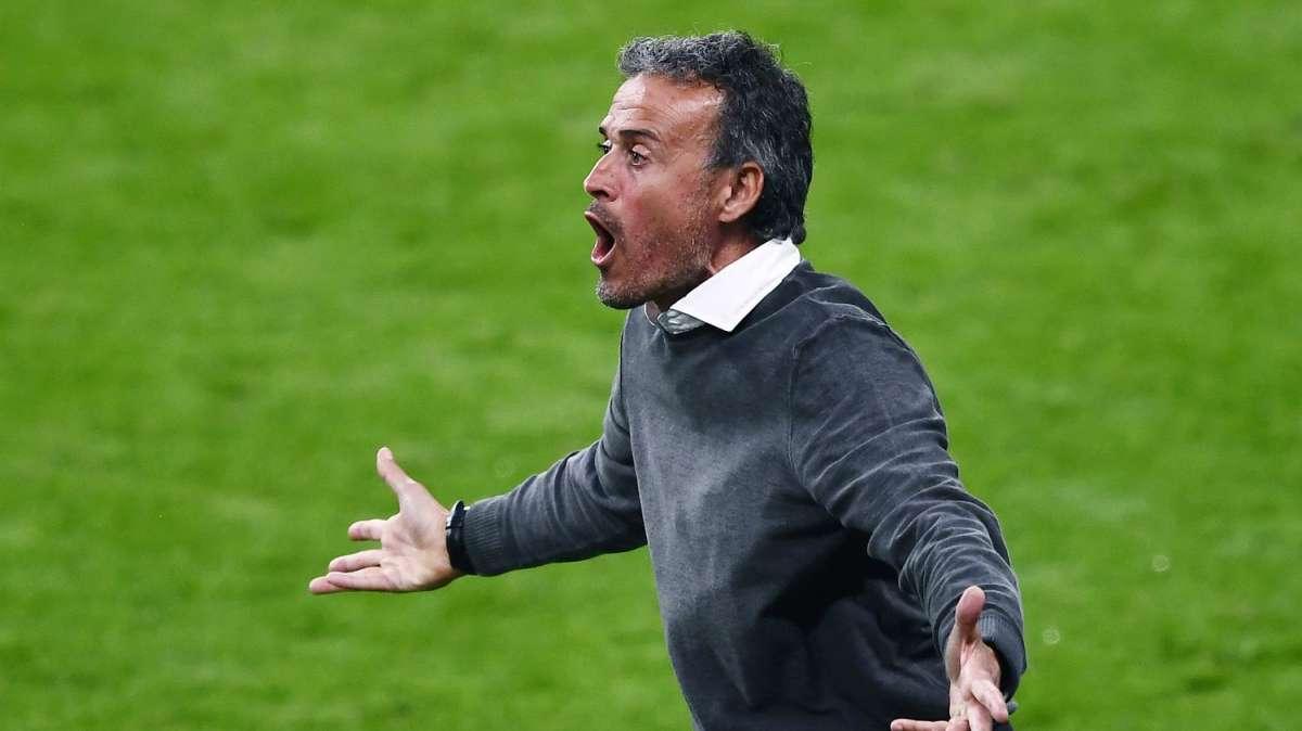 Luis Enrique: "Hemos dado el cien por cien, lo siento por la afición"