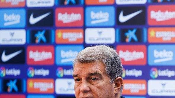 Laporta: "En este momento no tenemos margen salarial para reforzar la plantilla"