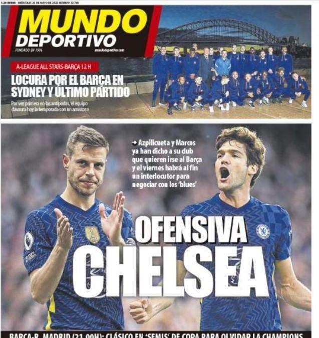 Mundo Deportivo: "Ofensiva Chelsea"