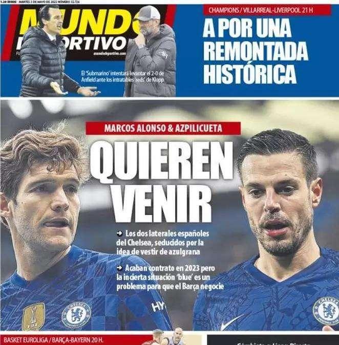 Mundo Deportivo: "Quieren venir"