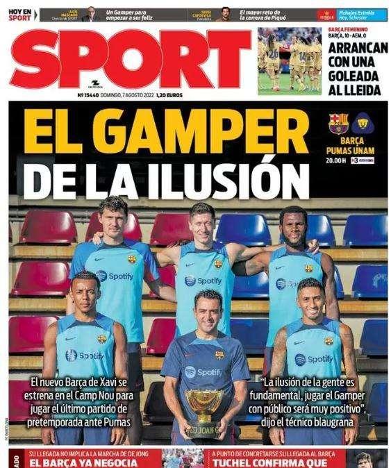 Sport: "El Gamper de la ilusión"
