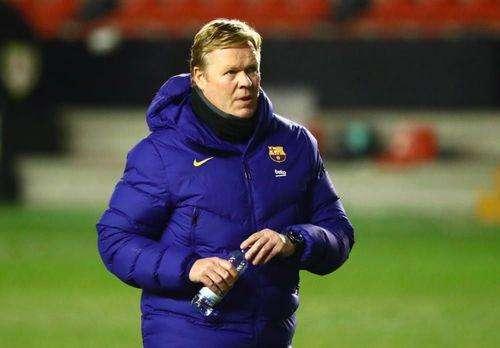 Laporta: "Koeman va a seguir siendo entrenador del Barça"