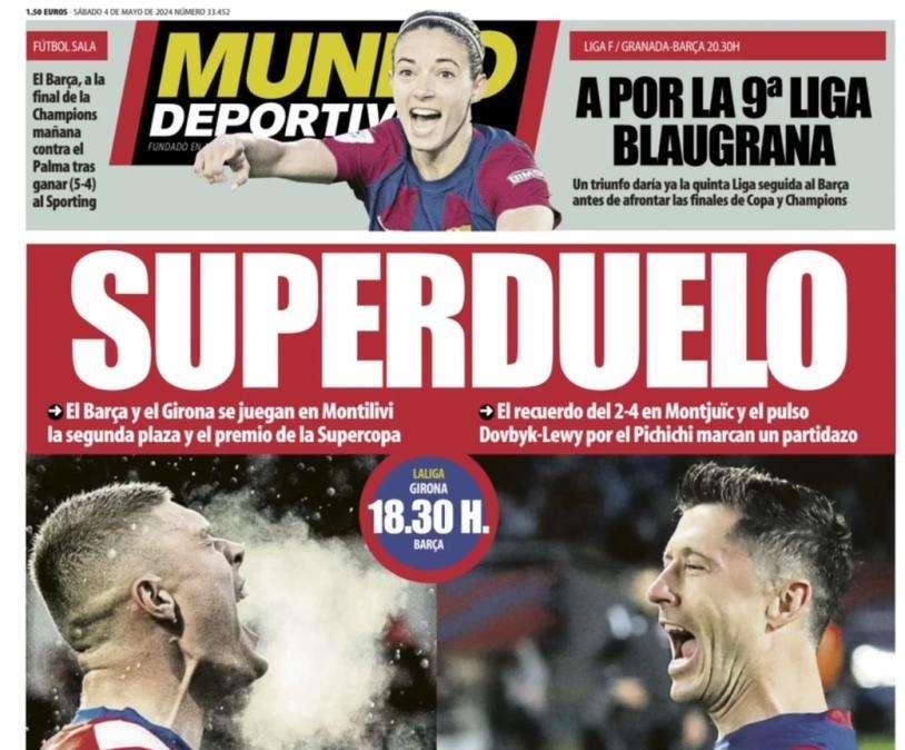 Mundo Deportivo: "Superduelo"