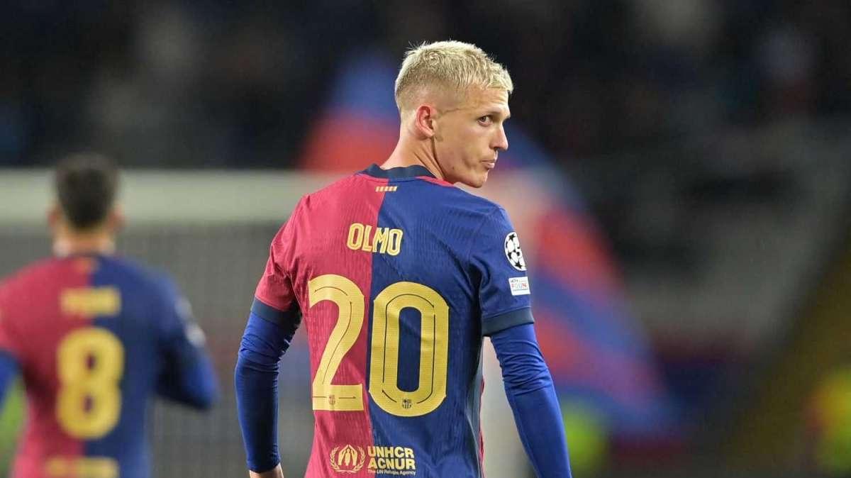 Dani Olmo: "Contento por Gavi. Es el más divertido, pero se enfada si pierde hasta en el ping-pong"