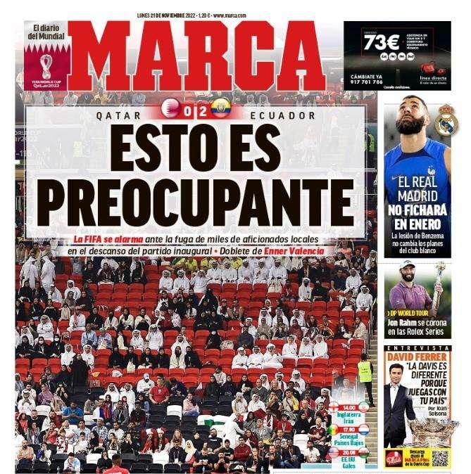 Marca: "Esto es preocupante"
