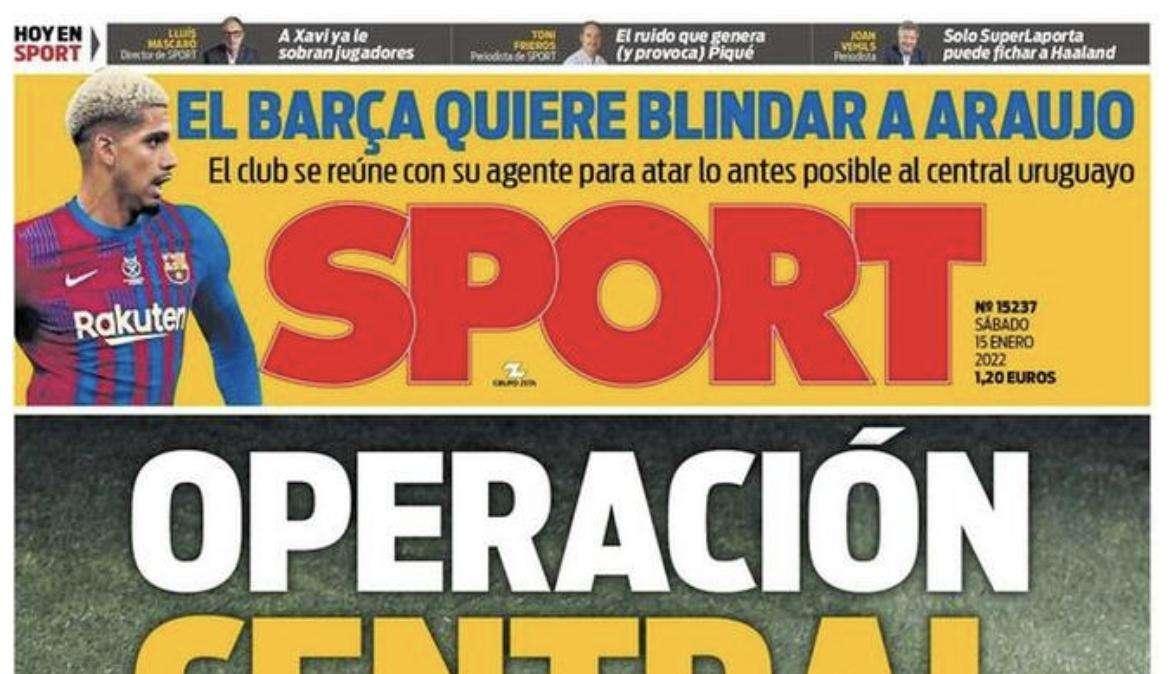 Sport: "Operación central"