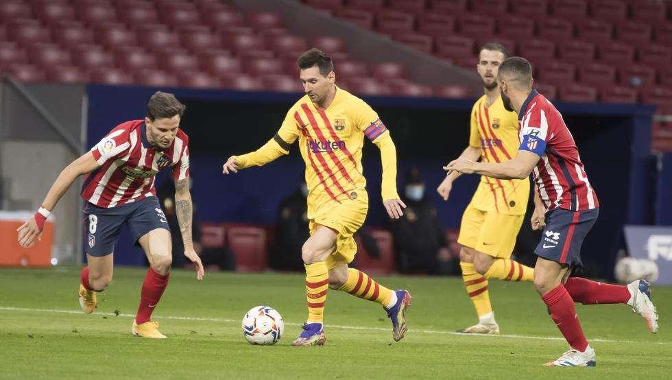 Barça con Mingueza y Dest pero sin Araujo; Atléti muy ofensivo 