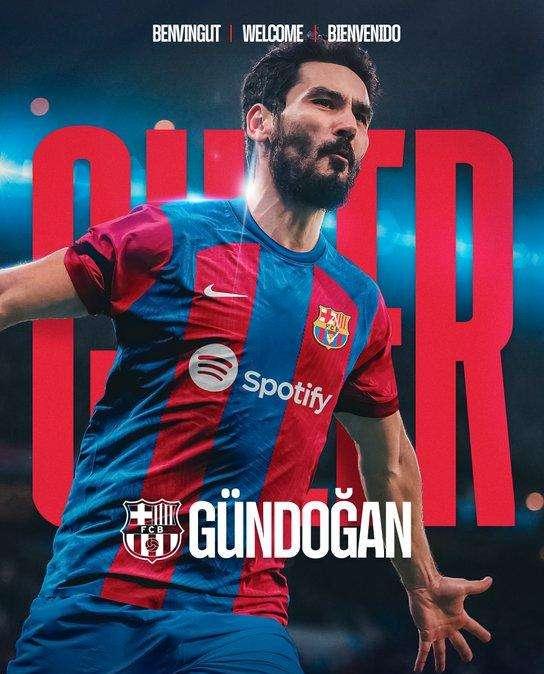 OFICIAL - İlkay Gündoğan, nuevo jugador del FC Barcelona