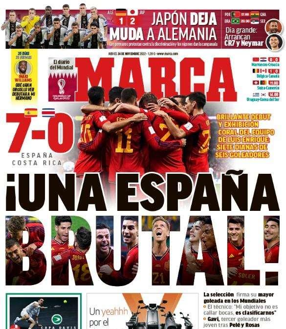 Marca: "Una España brutal"
