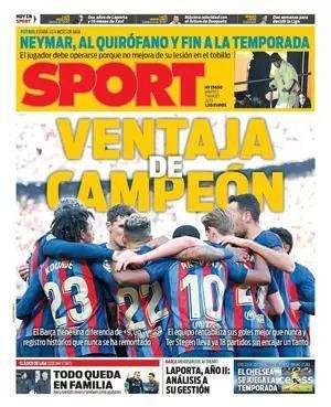 Sport: "Ventaja de campeón"