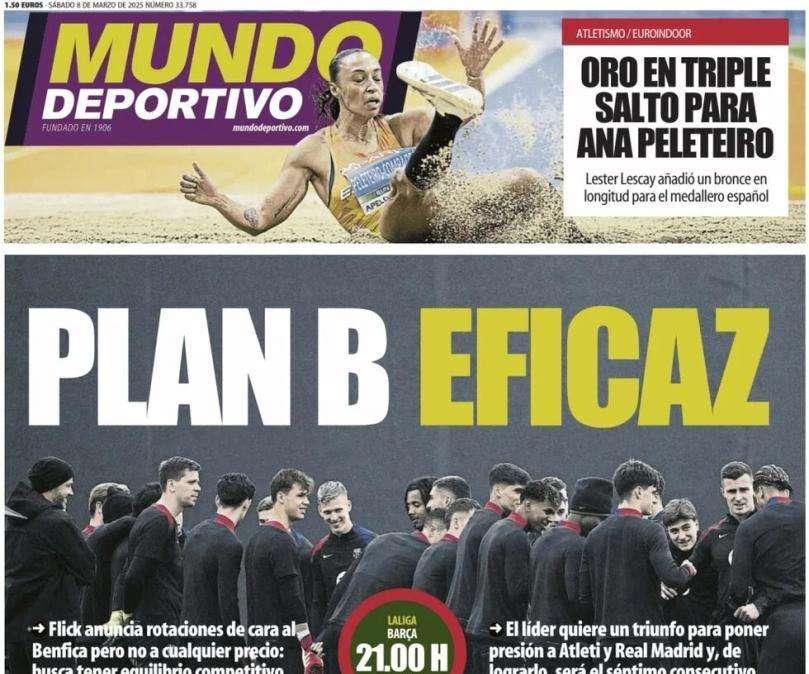 Mundo Deportivo: "Plan B eficaz"