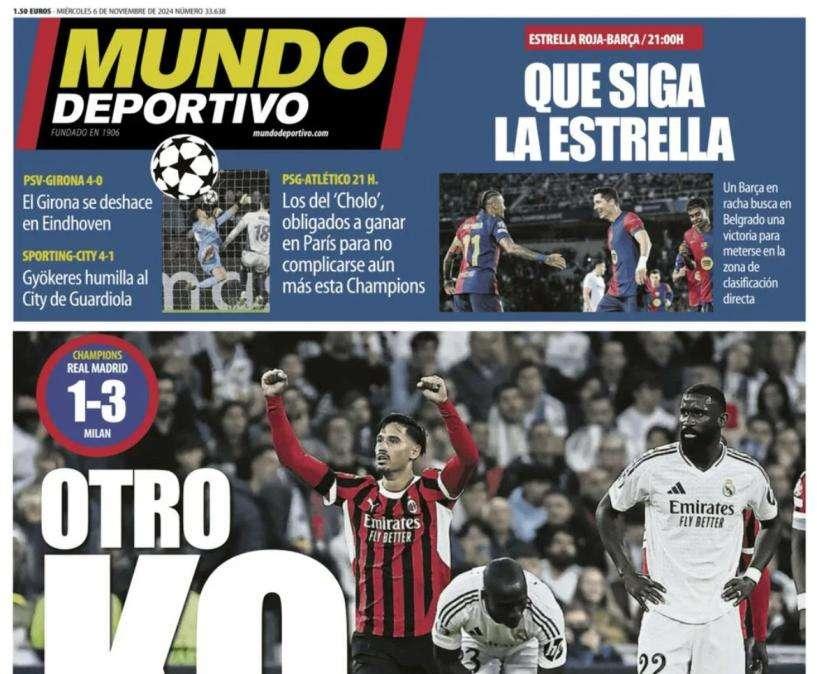 Mundo Deportivo: "Otro KO"