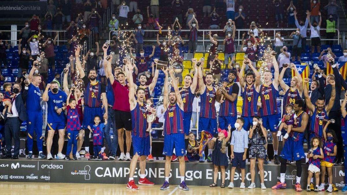 Barça - Real Madrid 92-73: ¡Campeones de Liga!