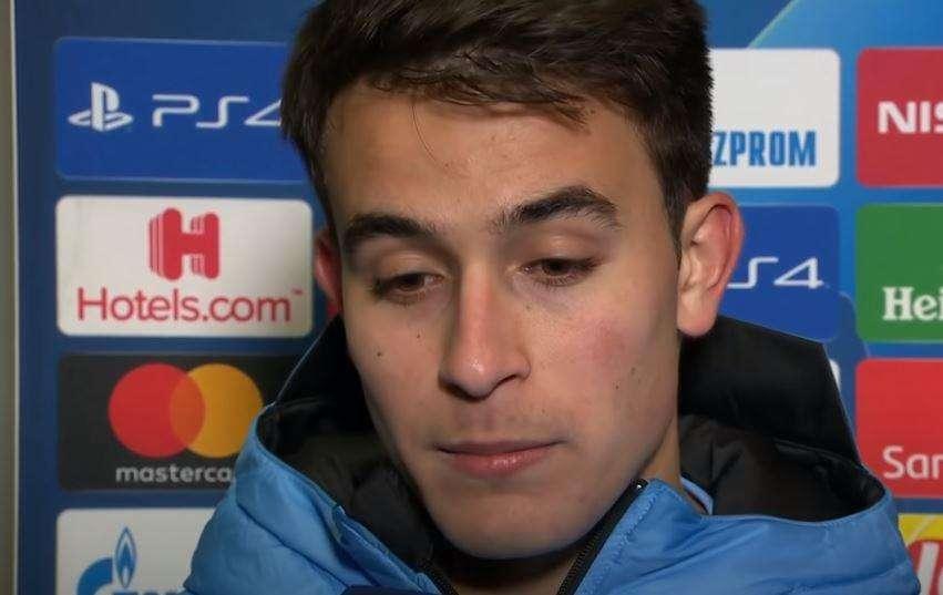 Eric García: "El árbitro me dijo que debí apartarme para que pitara fuera de juego"