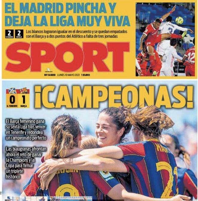 Sport: "¡Campeonas!"