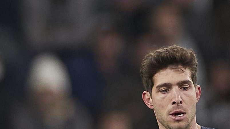 Sergi Roberto sería baja durante cerca de cinco semanas