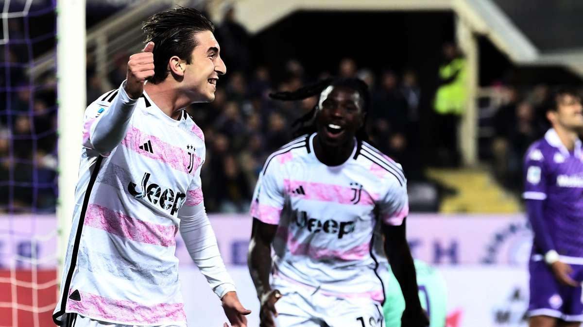 Serie A: la Juve vince a Firenze e tiene il passo dell'Inter 