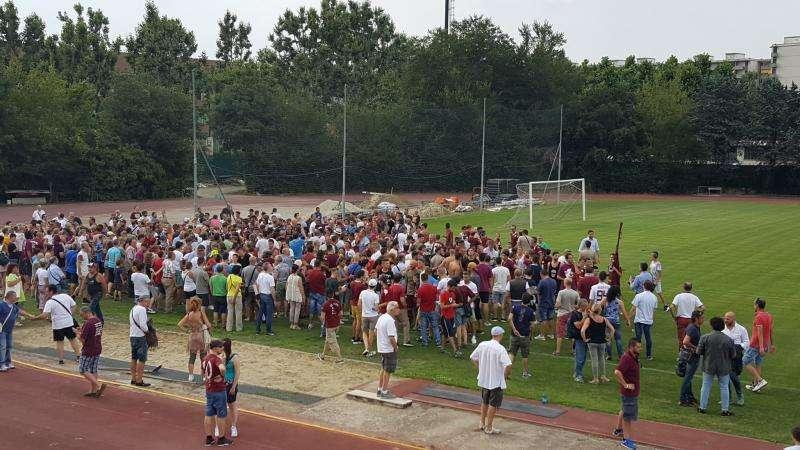 Domenica la ripresa degli allenamenti alla Sisport 