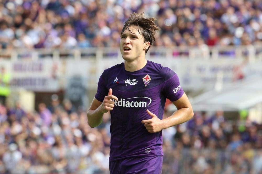 Serie A: Fiorentina-Lazio 1-1 all'intervallo, Chiesa risponde a Correa
