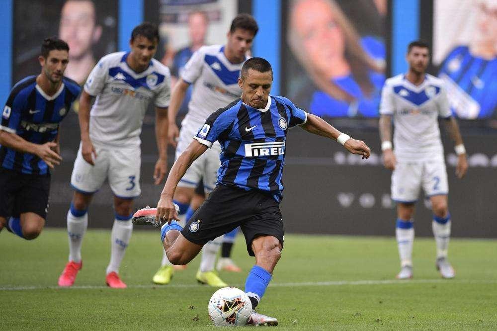 Serie A: Bologna bloccato dal Cagliari, l'Inter travolge il Brescia