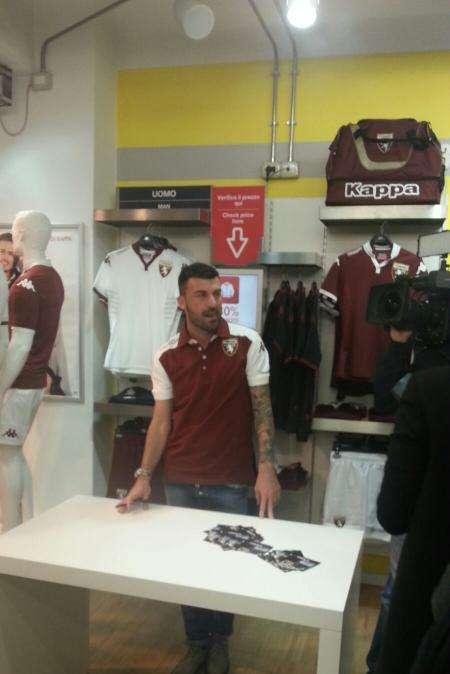 Bovo e Molinaro al Kappa Store di via Frejus