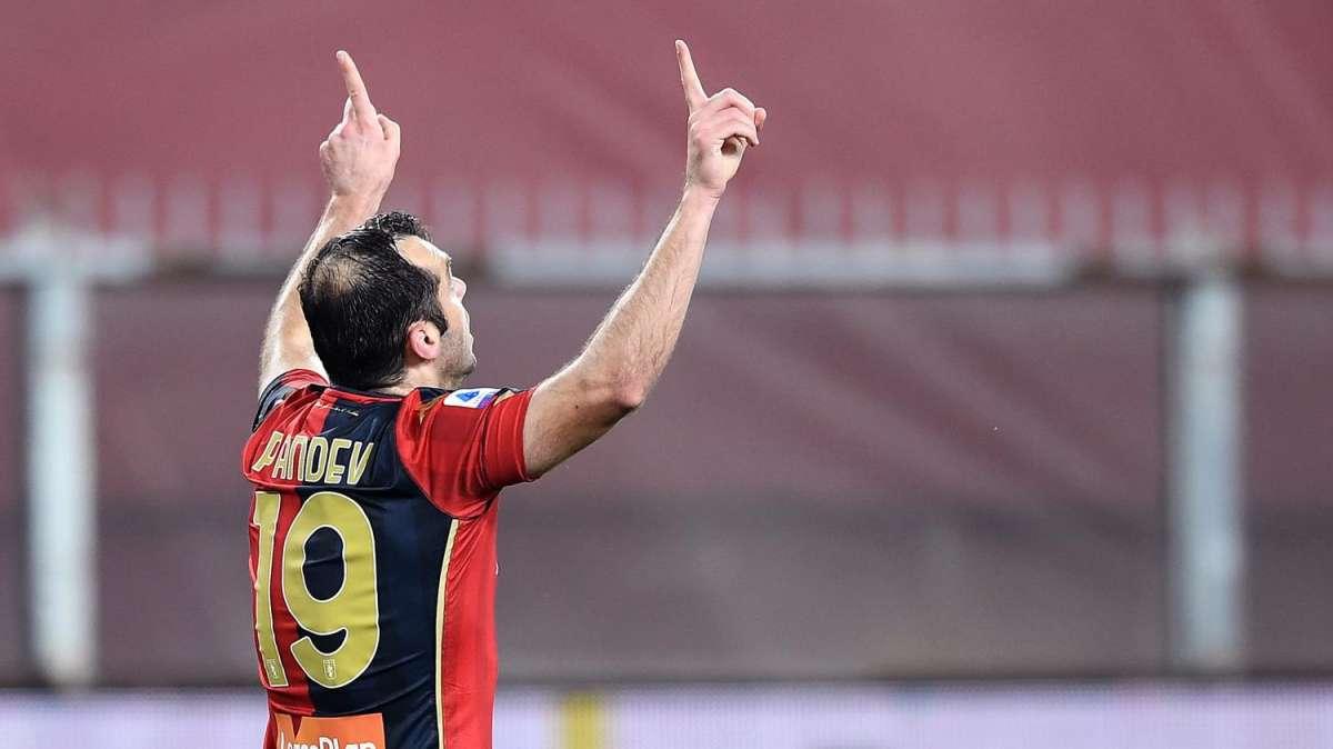 Genoa avanti per 2-0 sul Napoli all'intervallo grazie ad un super Pandev