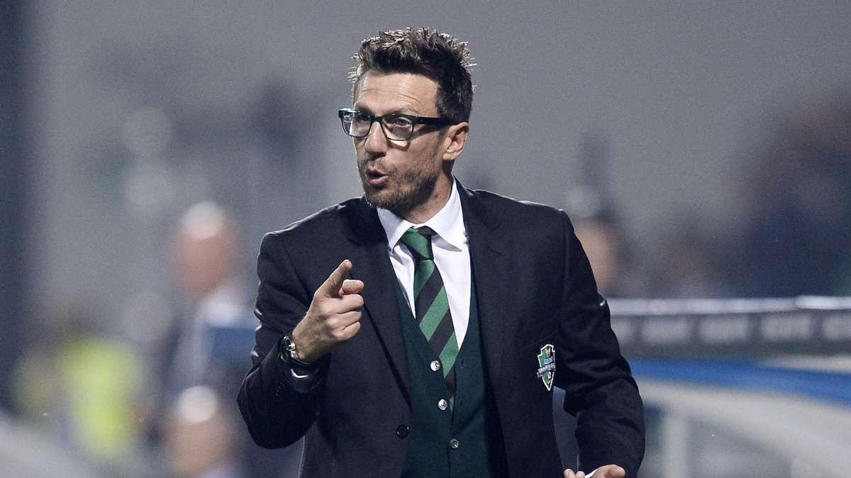 Sassuolo, rifinitura a porte chiuse e Di Francesco in conferenza stampa domattina