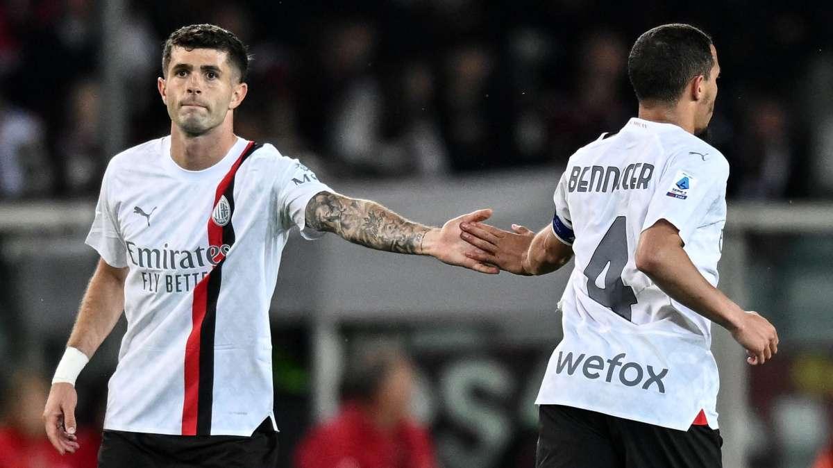 Milan, in recupero Pulisic per il Toro