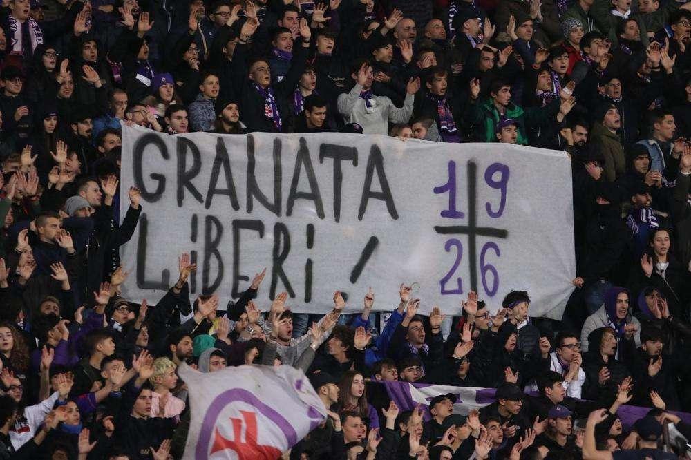 "Granata Liberi", i tifosi viola solidali con gli arrestati dopo l'Inter