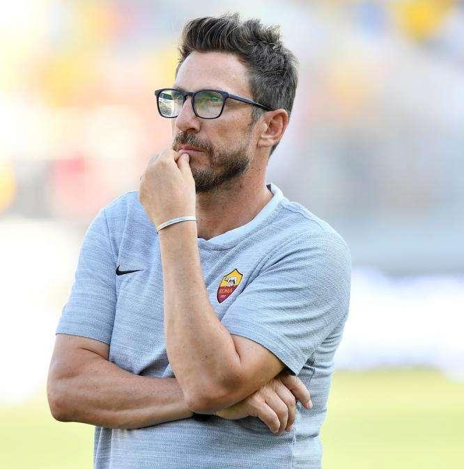 Roma, Di Francesco: "Sfida Belotti-Dzeko? sono totalmente differenti"
