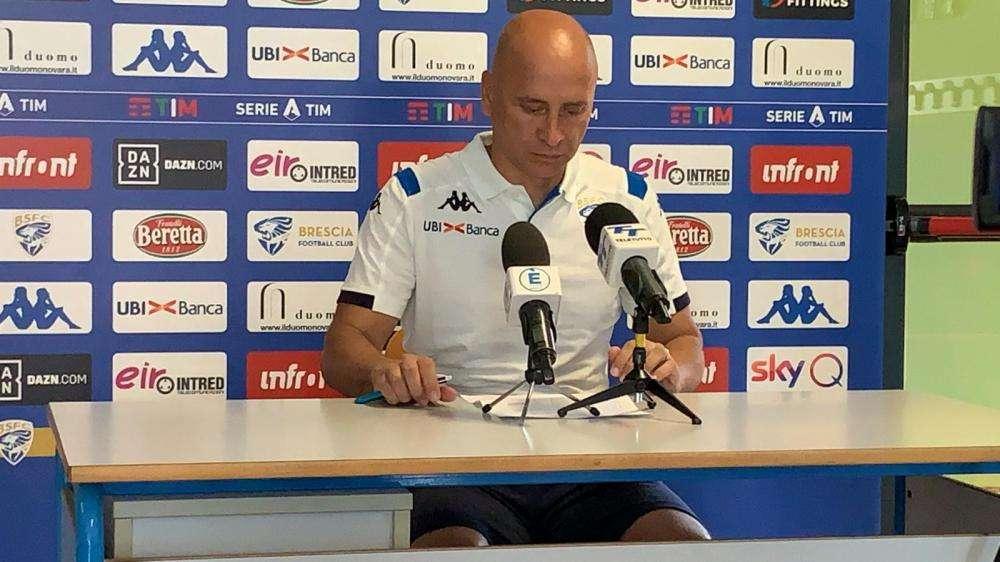 Brescia, Corini tuona contro le voci di un esonero: "Destabilizzanti" 